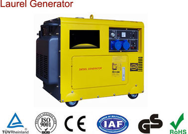 5KW 220V Super cichy generator wysokoprężny Jednofazowy lub 3-fazowy rozruch elektryczny