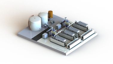 Agregat Power Plant, kontenery Elektrownia 20MW 400V / 11kV / 23KV